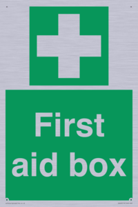 first aid box